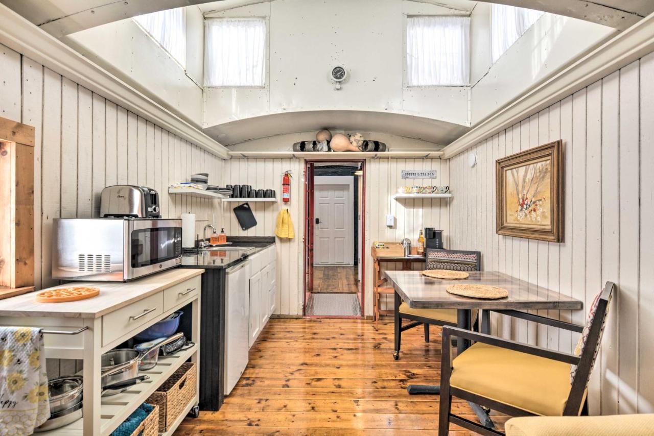 Unique Joplin Gem Converted Train Car Studio מראה חיצוני תמונה